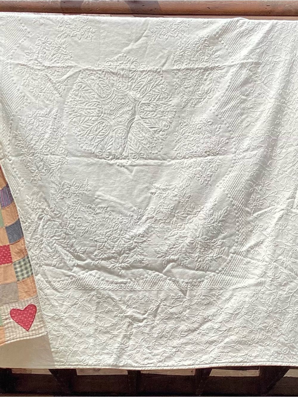 SNOWMAN PATCHWORK QUILT HANDMADE Reworked OOAK - Picture 7 of 16